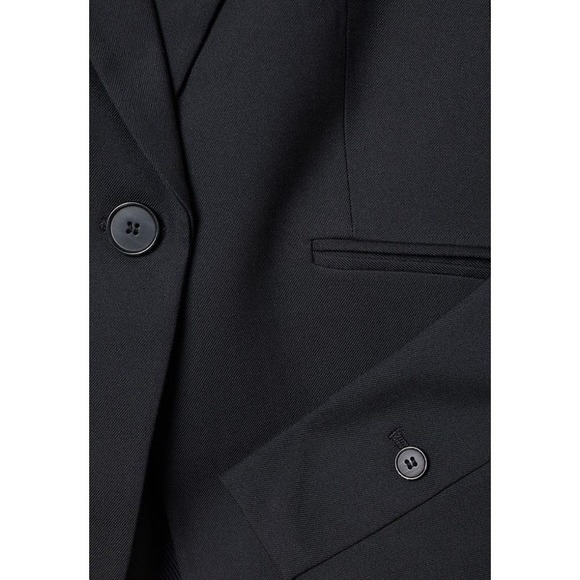 H&M EUC Slim Fitted Blazer Black Size XS Single Breasted - Picture 5 of 11